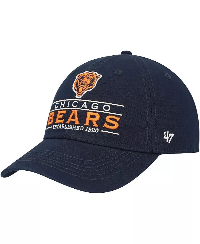 Мужская темно-синяя регулируемая шляпа Chicago Bears Vernon Clean Up '47 Brand, синий
Мужская темно-синяя регулируемая шляпа Chicago Bears Vernon Clean Up '47 Brand, синий