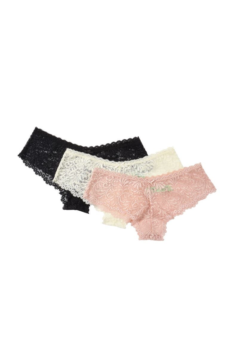 Набор из 3 кружевных хипстерских трусиков в ассортименте HONEYDEW INTIMATES
Набор из 3 кружевных хипстерских трусиков в ассортименте HONEYDEW INTIMATES