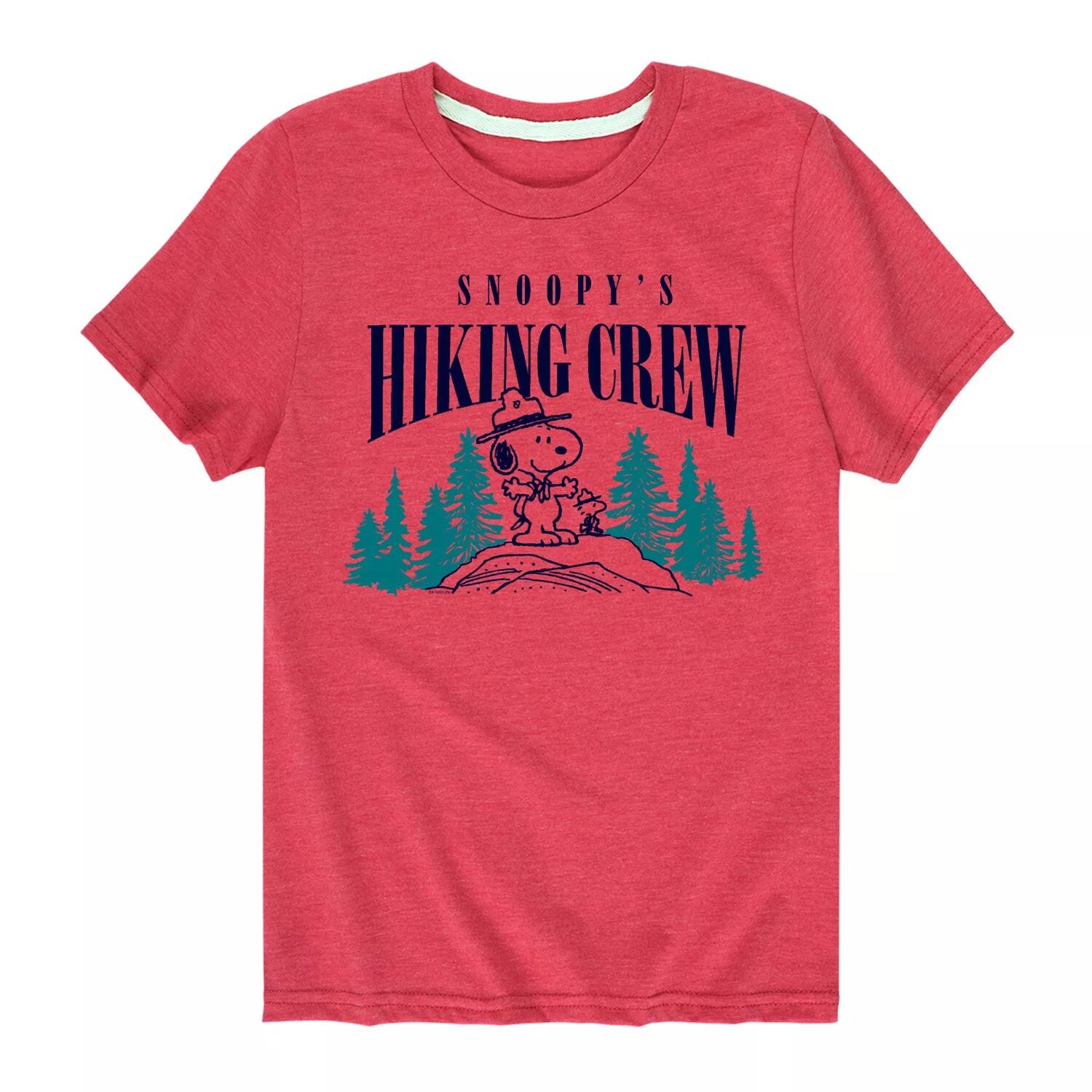 Футболка с рисунком Peanuts Hiking Crew для мальчиков 8–20 лет Licensed Character, красный
Футболка с рисунком Peanuts Hiking Crew для мальчиков 8–20 лет Licensed Character, красный
