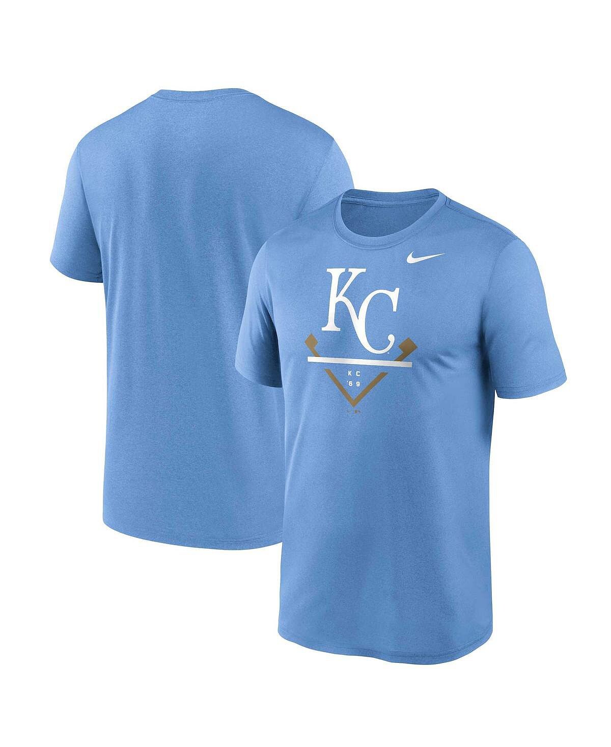 Мужская голубая футболка Kansas City Royals Big and Tall Icon Legend Performance Nike, Синий
Мужская голубая футболка Kansas City Royals Big and Tall Icon Legend Performance Nike, Синий