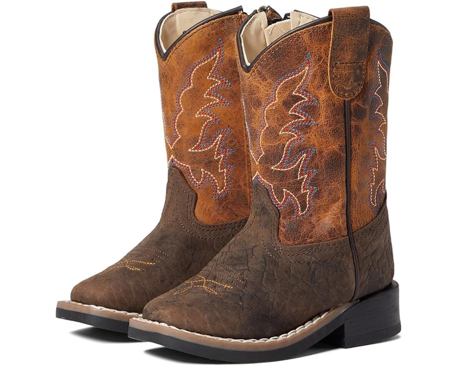 Ботинки Old West Boots Burnt, цвет Dark Brown Bullhide Print Foot/Burnt Brown Shaft
Ботинки Old West Boots Burnt, цвет Dark Brown Bullhide Print Foot/Burnt Brown Shaft