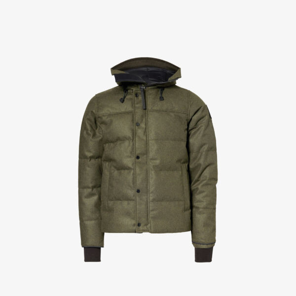 Куртка из смесовой шерсти с фирменной нашивкой Macmillan Canada Goose, зеленый
Куртка из смесовой шерсти с фирменной нашивкой Macmillan Canada Goose, зеленый