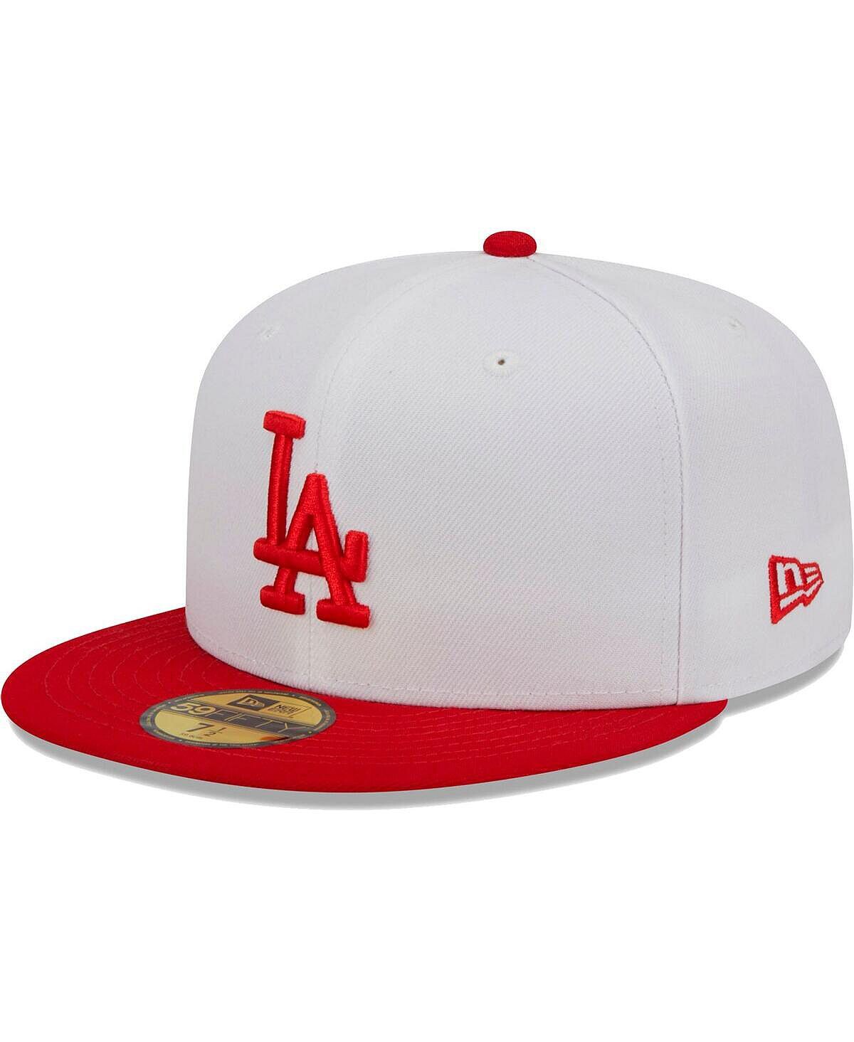 Мужская белая, красная приталенная шляпа Los Angeles Dodgers Optic 59FIFTY New Era
Мужская белая, красная приталенная шляпа Los Angeles Dodgers Optic 59FIFTY New Era