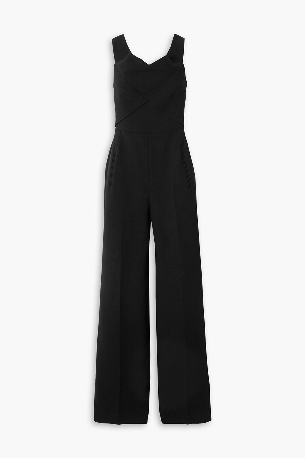 Комбинезон Harran из шерстяного крепа со складками и открытыми плечами ROLAND MOURET, черный
Комбинезон Harran из шерстяного крепа со складками и открытыми плечами ROLAND MOURET, черный
