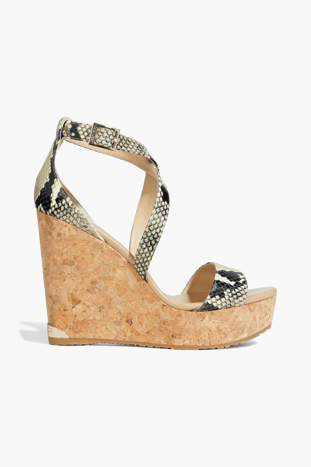 Босоножки Portia 120 на танкетке из кожи со змеиным эффектом JIMMY CHOO, животный принт
Босоножки Portia 120 на танкетке из кожи со змеиным эффектом JIMMY CHOO, животный принт
