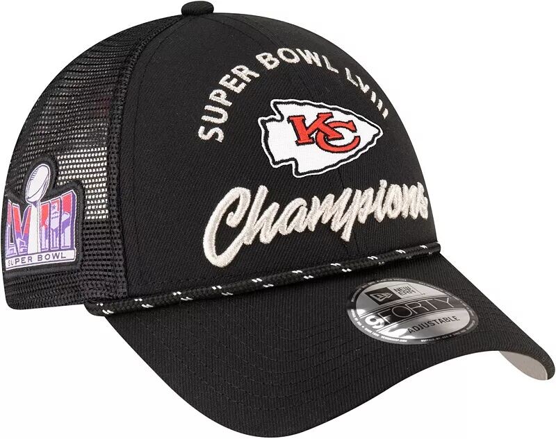 Регулируемая кепка New Era для взрослых Super Bowl LVIII Kansas City Chiefs Parade 9Forty
Регулируемая кепка New Era для взрослых Super Bowl LVIII Kansas City Chiefs Parade 9Forty
