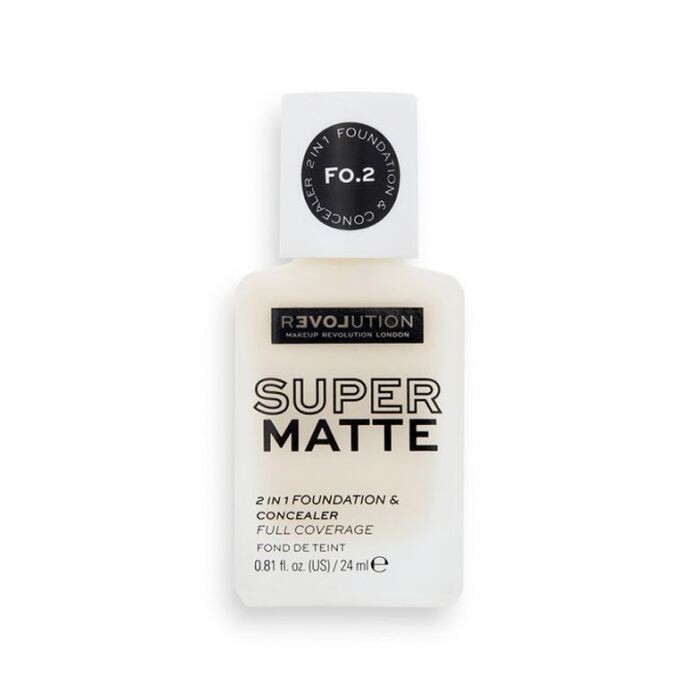 Тональная основа Relove SuperMatte Foundation Base de Maquillaje Revolution, F8.5
Тональная основа Relove SuperMatte Foundation Base de Maquillaje Revolution, F8.5