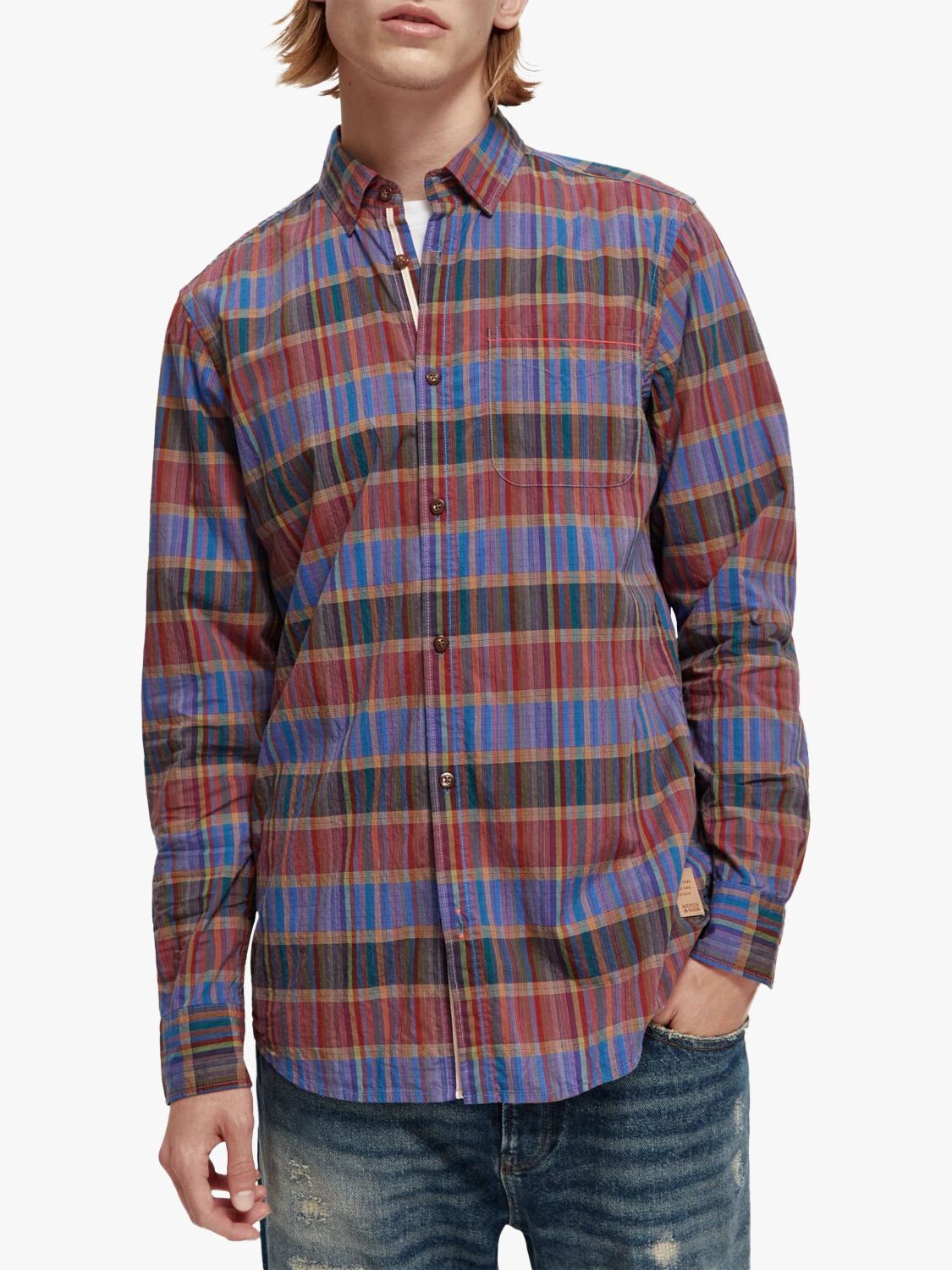 Легкая рубашка в клетку с длинными рукавами из вуали Scotch & Soda, 0219 — Combo C
Легкая рубашка в клетку с длинными рукавами из вуали Scotch & Soda, 0219 — Combo C