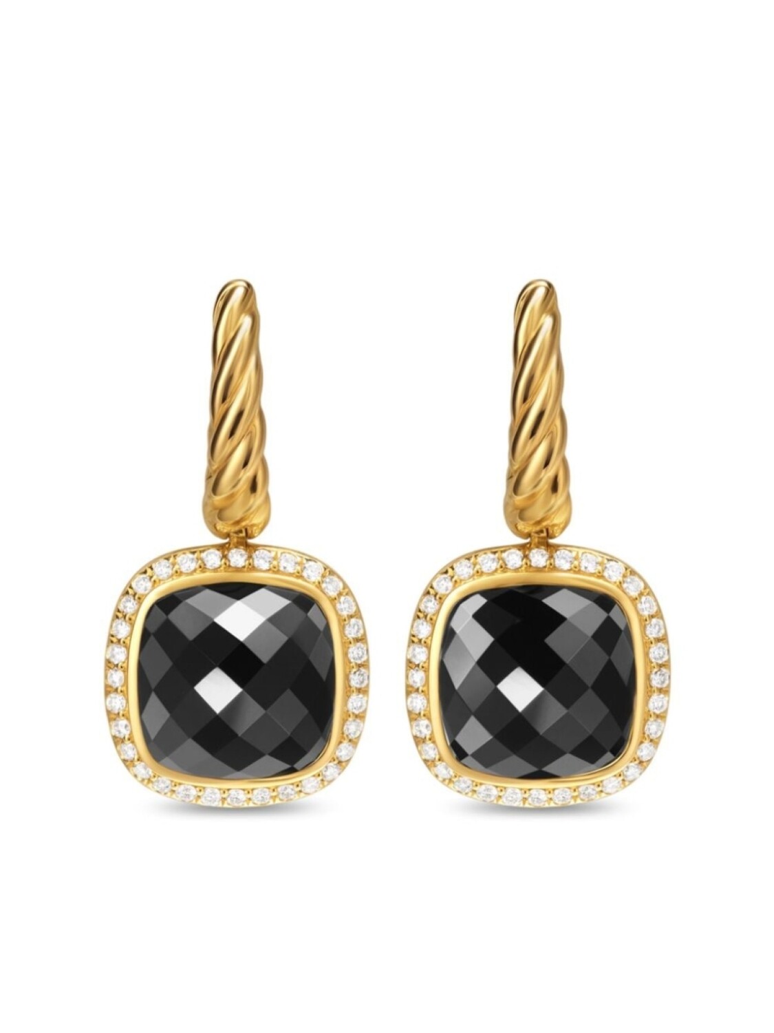 Серьги из желтого золота 18 карат с ониксом Альбион и бриллиантами David Yurman, золотой
Серьги из желтого золота 18 карат с ониксом Альбион и бриллиантами David Yurman, золотой