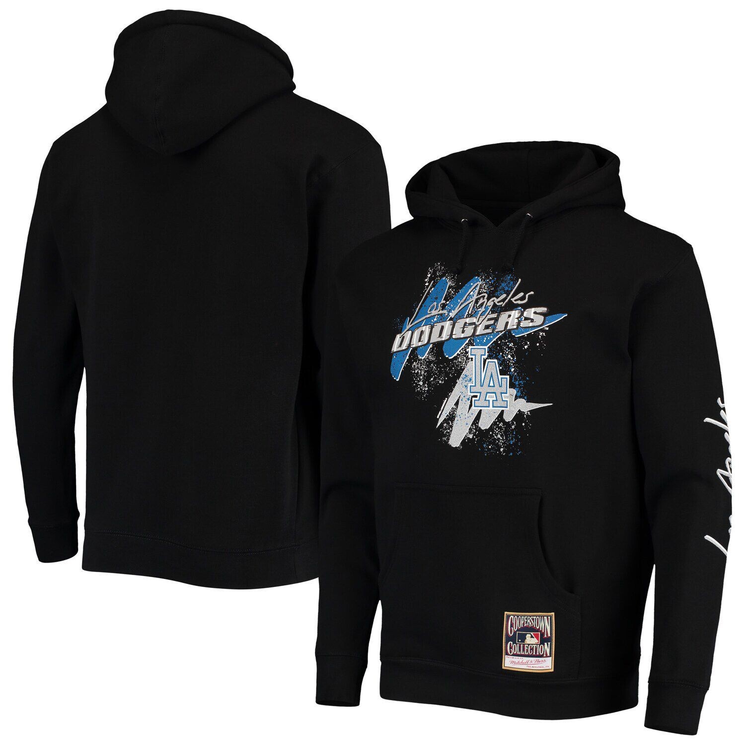Мужской черный пуловер с капюшоном Mitchell & Ness Los Angeles Dodgers Hyper Hoops
Мужской черный пуловер с капюшоном Mitchell & Ness Los Angeles Dodgers Hyper Hoops