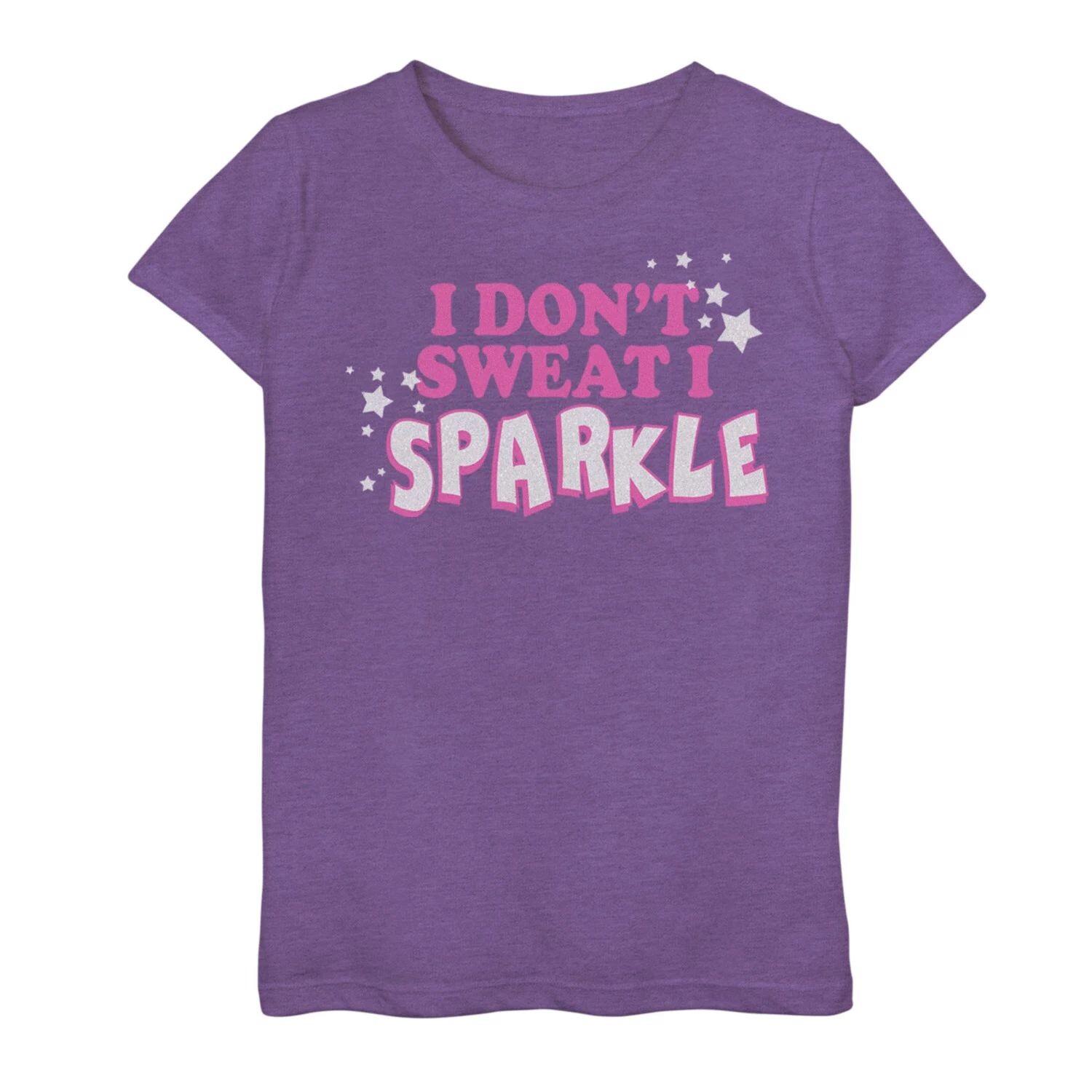 Футболка с логотипом I Dont Sweat I Sparkle для девочек 7–16 лет Licensed Character
Футболка с логотипом I Dont Sweat I Sparkle для девочек 7–16 лет Licensed Character