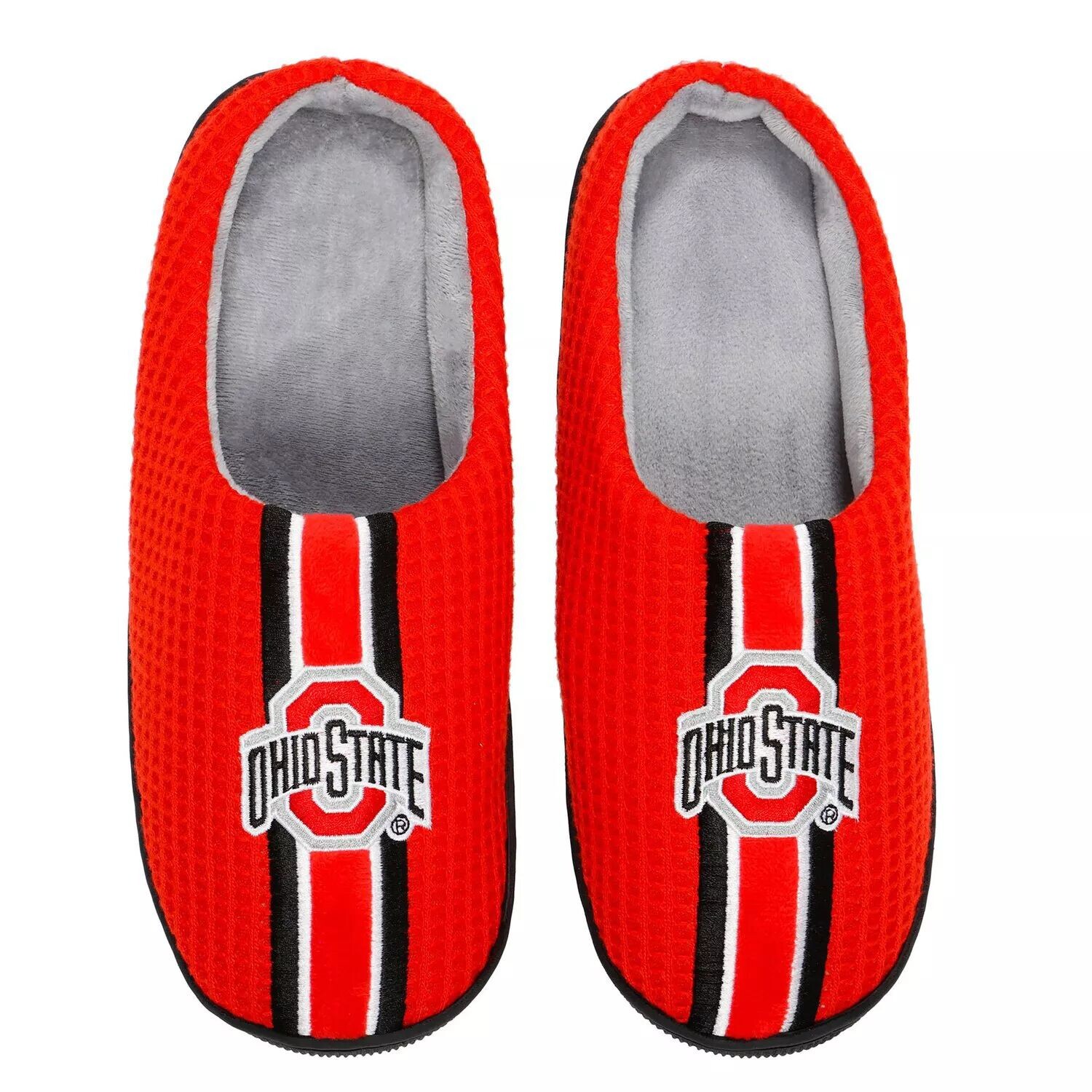 Мужские шлёпанцы из пены с эффектом памяти FOCO Scarlet Ohio State Buckeyes Team Stripe
Мужские шлёпанцы из пены с эффектом памяти FOCO Scarlet Ohio State Buckeyes Team Stripe