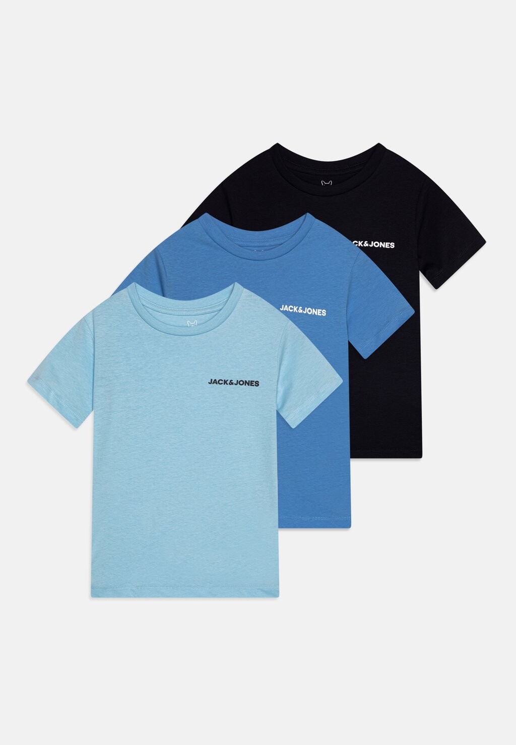 Футболка базовая JJKAI TEE CREW NECK 3 PACK Jack & Jones Junior, цвет navy blazer/provence/clearsky
Футболка базовая JJKAI TEE CREW NECK 3 PACK Jack & Jones Junior, цвет navy blazer/provence/clearsky