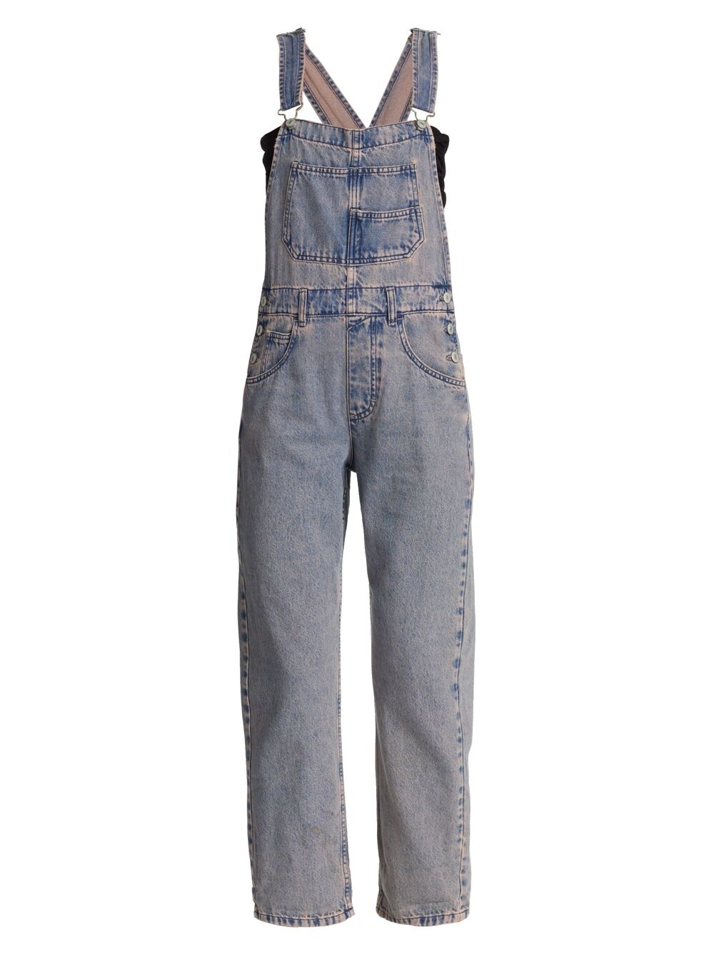 Зауженный комбинезон Ziggy из денима с эффектом кислотной стирки Free People, розовый
Зауженный комбинезон Ziggy из денима с эффектом кислотной стирки Free People, розовый