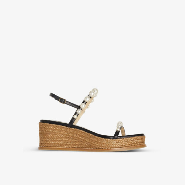 Босоножки Amatuus 60 на танкетке из искусственной кожи с жемчугом Jimmy Choo, черный
Босоножки Amatuus 60 на танкетке из искусственной кожи с жемчугом Jimmy Choo, черный