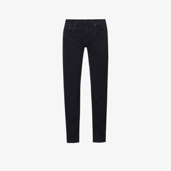 Узкие прямые джинсы standard luxe performance из эластичного денима 7 For All Mankind, черный
Узкие прямые джинсы standard luxe performance из эластичного денима 7 For All Mankind, черный
