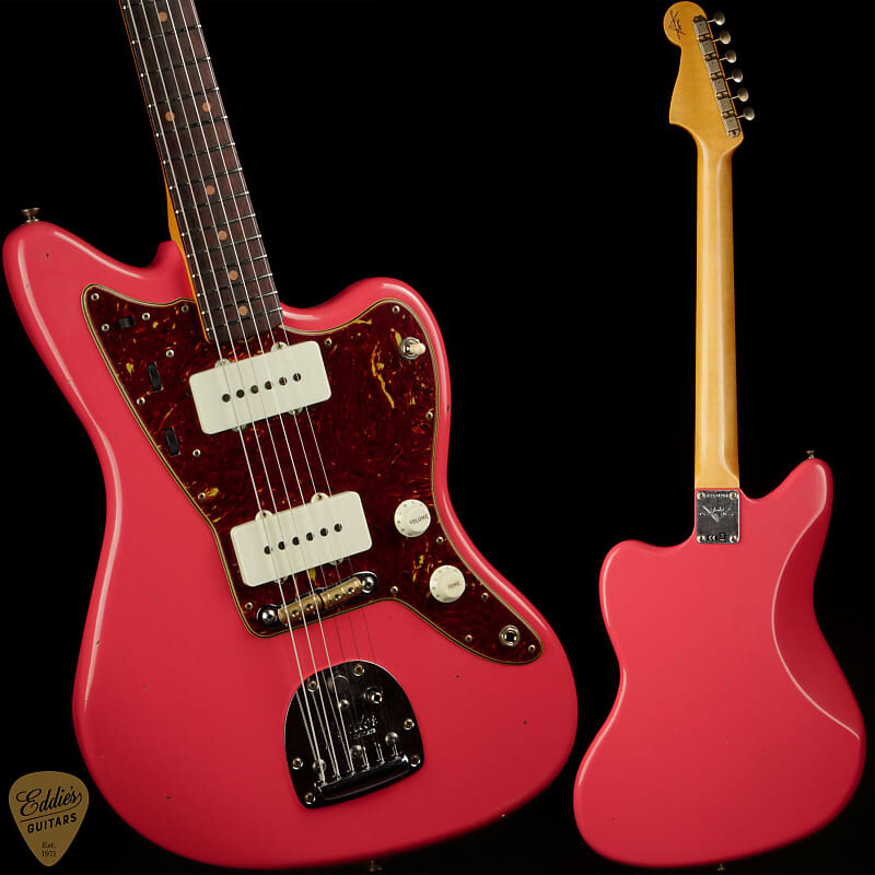 Электрогитара Fender Custom Shop 1962 Jazzmaster Journeyman - Super Faded Aged Fiesta Red
Электрогитара Fender Custom Shop 1962 Jazzmaster Journeyman - Super Faded Aged Fiesta Red