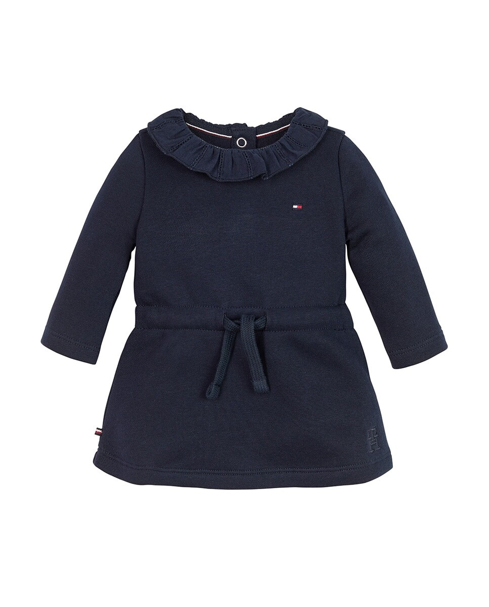 Платье для девочки с круглым вырезом и длинными рукавами Tommy Hilfiger, темно-синий
Платье для девочки с круглым вырезом и длинными рукавами Tommy Hilfiger, темно-синий