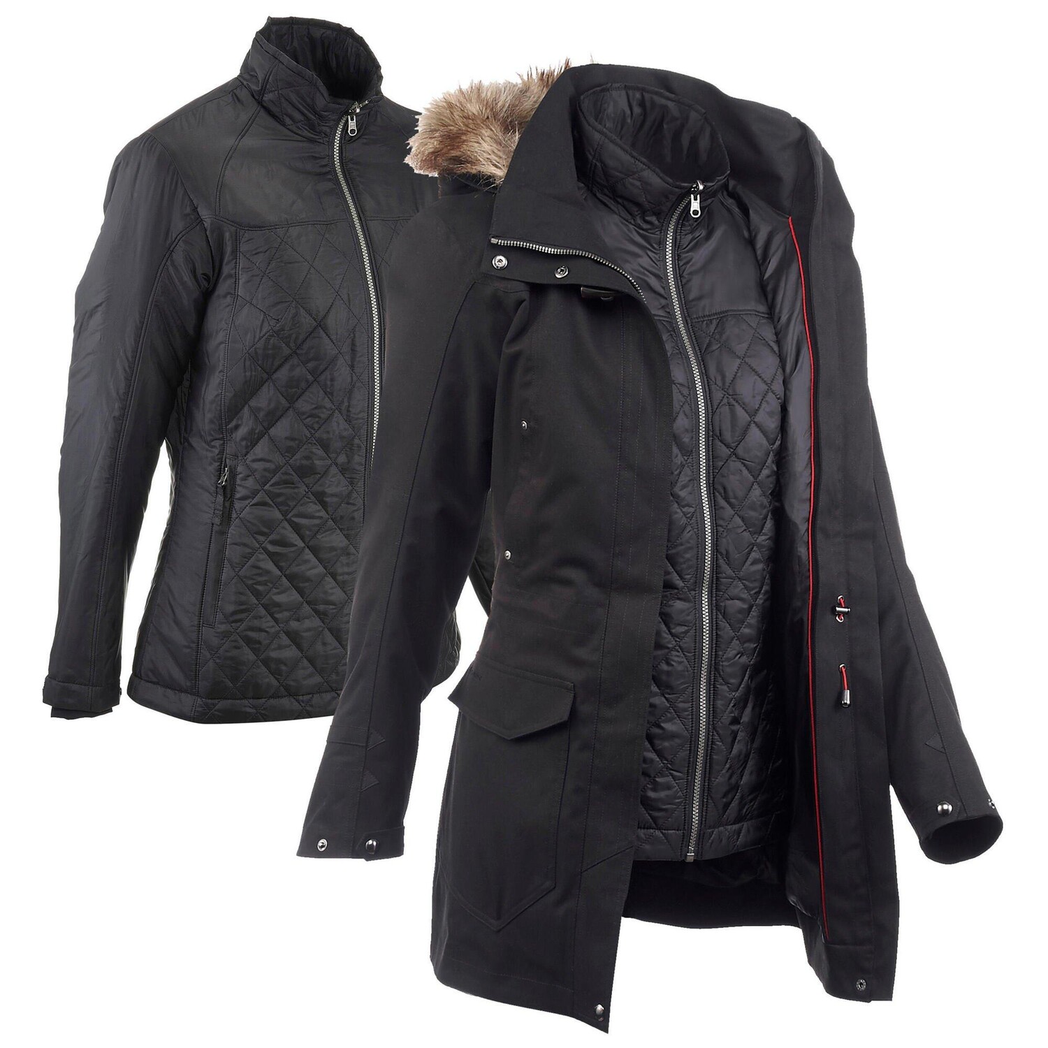 Водонепроницаемая треккинговая куртка 3в1 Decathlon Travel 700 -10° Forclaz, черный
Водонепроницаемая треккинговая куртка 3в1 Decathlon Travel 700 -10° Forclaz, черный