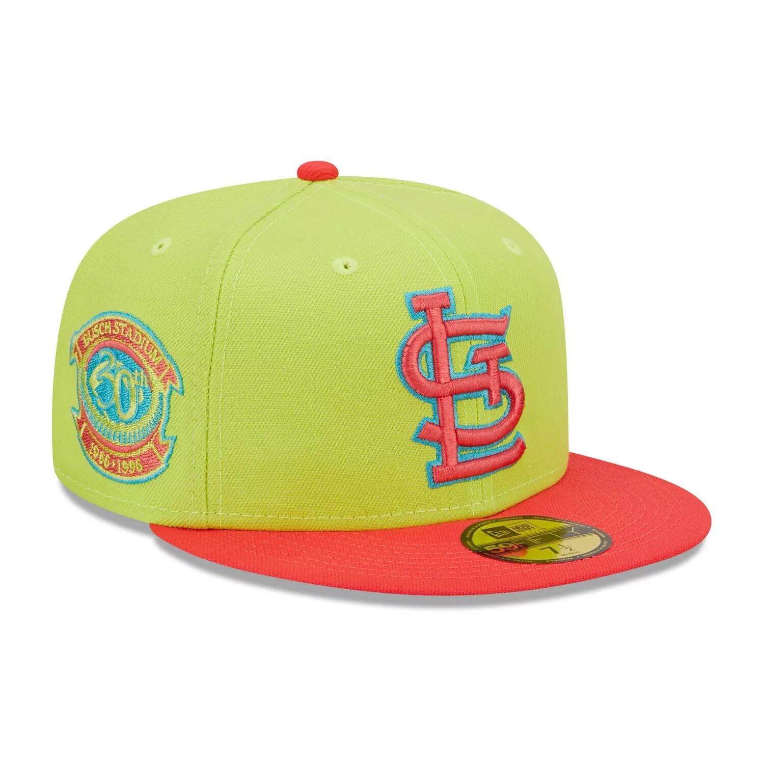 Мужская шляпа New Era зеленого/красного цвета St. Louis Cardinals Busch Stadium 30th Anniversary Cyber Highlighter 59FIFTY.
Мужская шляпа New Era зеленого/красного цвета St. Louis Cardinals Busch Stadium 30th Anniversary Cyber Highlighter 59FIFTY.