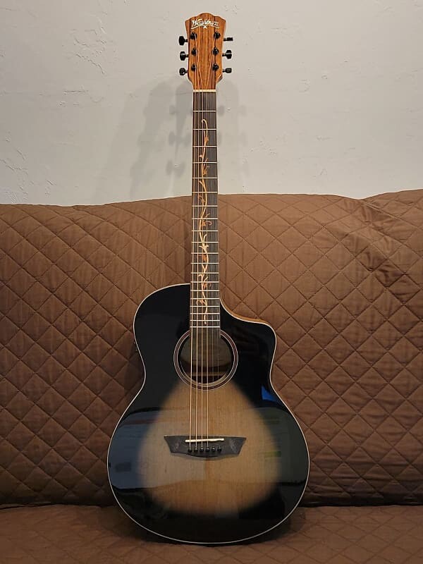 Акустическая гитара Washburn BTS9VCECH Bella Tono Select Spruce Top Okoume Neck 6-String Acoustic-Electric Guitar
Акустическая гитара Washburn BTS9VCECH Bella Tono Select Spruce Top Okoume Neck 6-String Acoustic-Electric Guitar