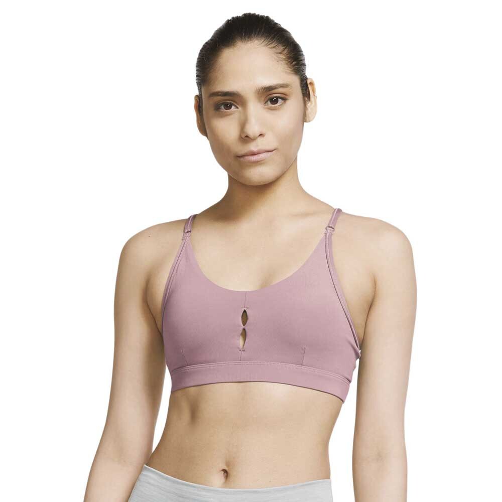 Спортивный бюстгальтер Nike Yoga Dri Fit Indy Light Support Padded Keyhole, розовый
Спортивный бюстгальтер Nike Yoga Dri Fit Indy Light Support Padded Keyhole, розовый
