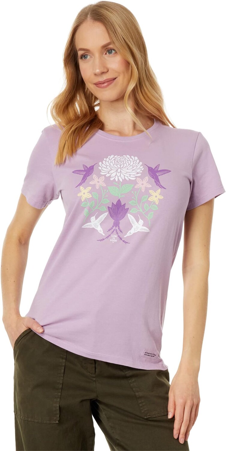 Футболка Crusher с короткими рукавами Hummingbirds Mirror Life is Good, цвет Violet Purple
Футболка Crusher с короткими рукавами Hummingbirds Mirror Life is Good, цвет Violet Purple
