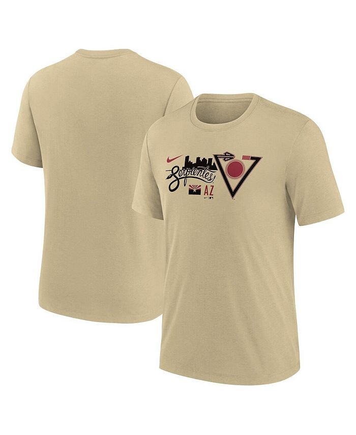 Мужская футболка Sand Arizona Diamondbacks City Connect Tri-Blend Nike, тан/бежевый
Мужская футболка Sand Arizona Diamondbacks City Connect Tri-Blend Nike, тан/бежевый