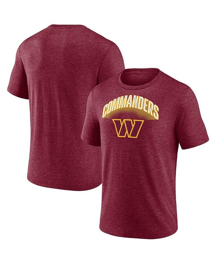 Мужская футболка бордового цвета с логотипом Washington Commanders End Round Tri-Blend Fanatics, красный
Мужская футболка бордового цвета с логотипом Washington Commanders End Round Tri-Blend Fanatics, красный