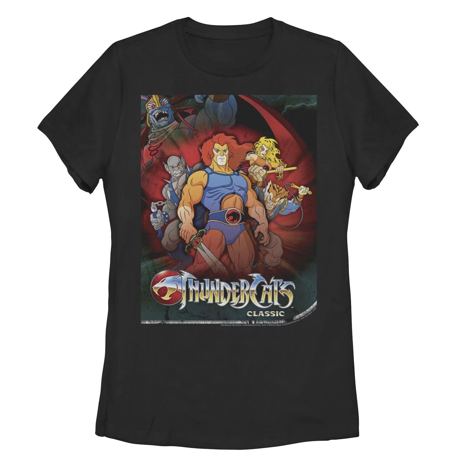 Классическая футболка с плакатом для групповых снимков ThunderCats для юниоров Licensed Character
Классическая футболка с плакатом для групповых снимков ThunderCats для юниоров Licensed Character