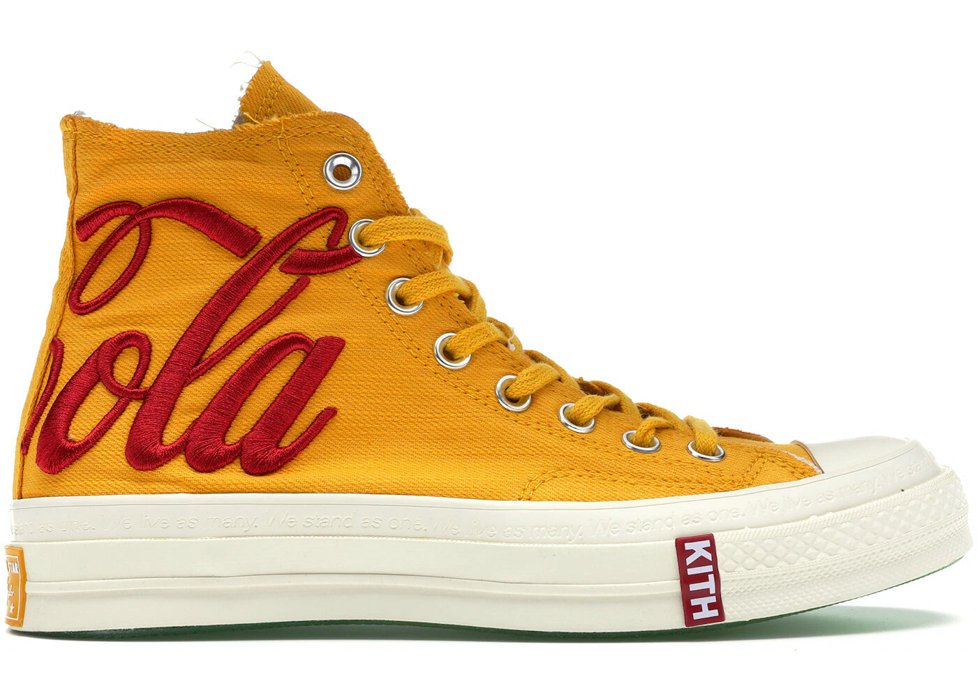 Кеды Converse Chuck Taylor All-Star 70 Hi Kith x Coca Cola, оранжевый / красный / белый
Кеды Converse Chuck Taylor All-Star 70 Hi Kith x Coca Cola, оранжевый / красный / белый