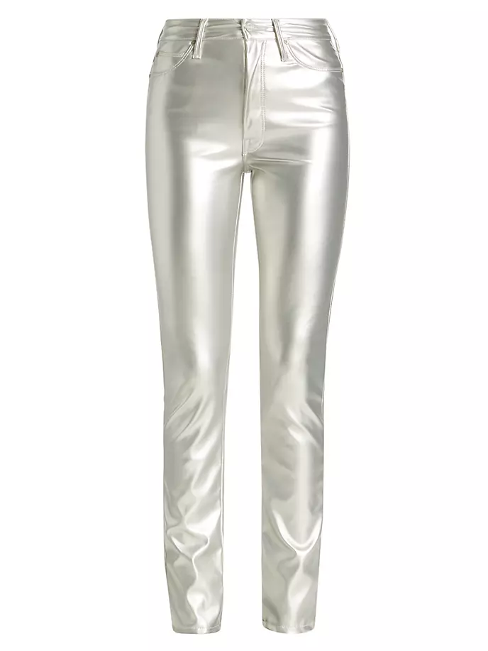 Узкие брюки Dazzler из искусственной кожи цвета металлик Mother, цвет rain or shine
Узкие брюки Dazzler из искусственной кожи цвета металлик Mother, цвет rain or shine