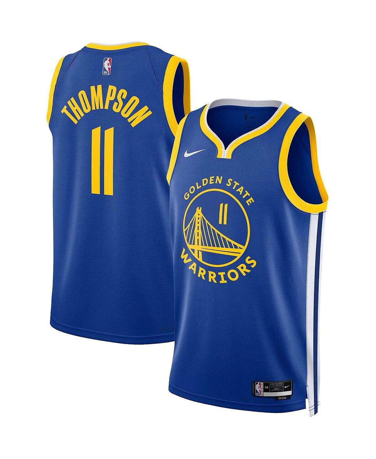 Мужская и женская майка Klay Thompson Royal Golden State Warriors 2022/23 Swingman — Icon Edition Nike
Мужская и женская майка Klay Thompson Royal Golden State Warriors 2022/23 Swingman — Icon Edition Nike