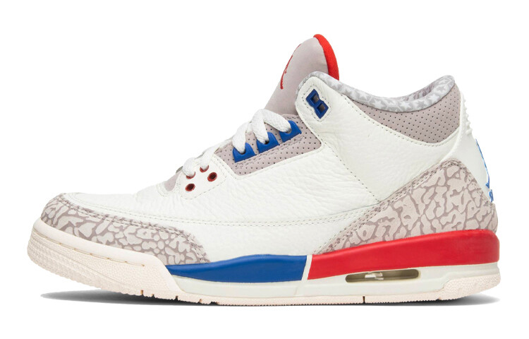 Nike Air Jordan 3 Retro International Flight Женские винтажные баскетбольные кроссовки белый/красный/синий
Nike Air Jordan 3 Retro International Flight Женские винтажные баскетбольные кроссовки белый/красный/синий