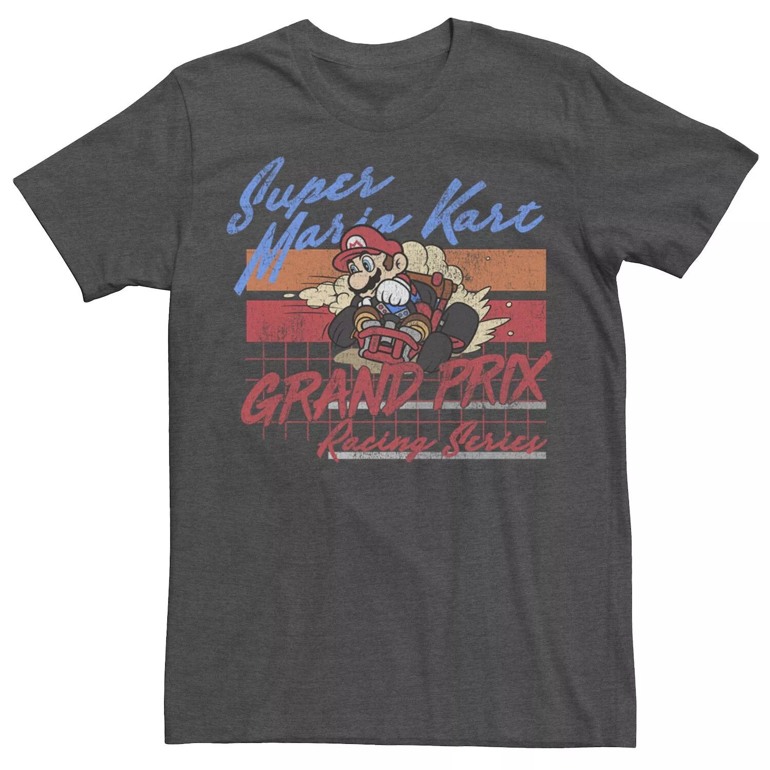 Мужская потертая футболка Nintendo Mario Kart Racing Retro Drift Licensed Character
Мужская потертая футболка Nintendo Mario Kart Racing Retro Drift Licensed Character