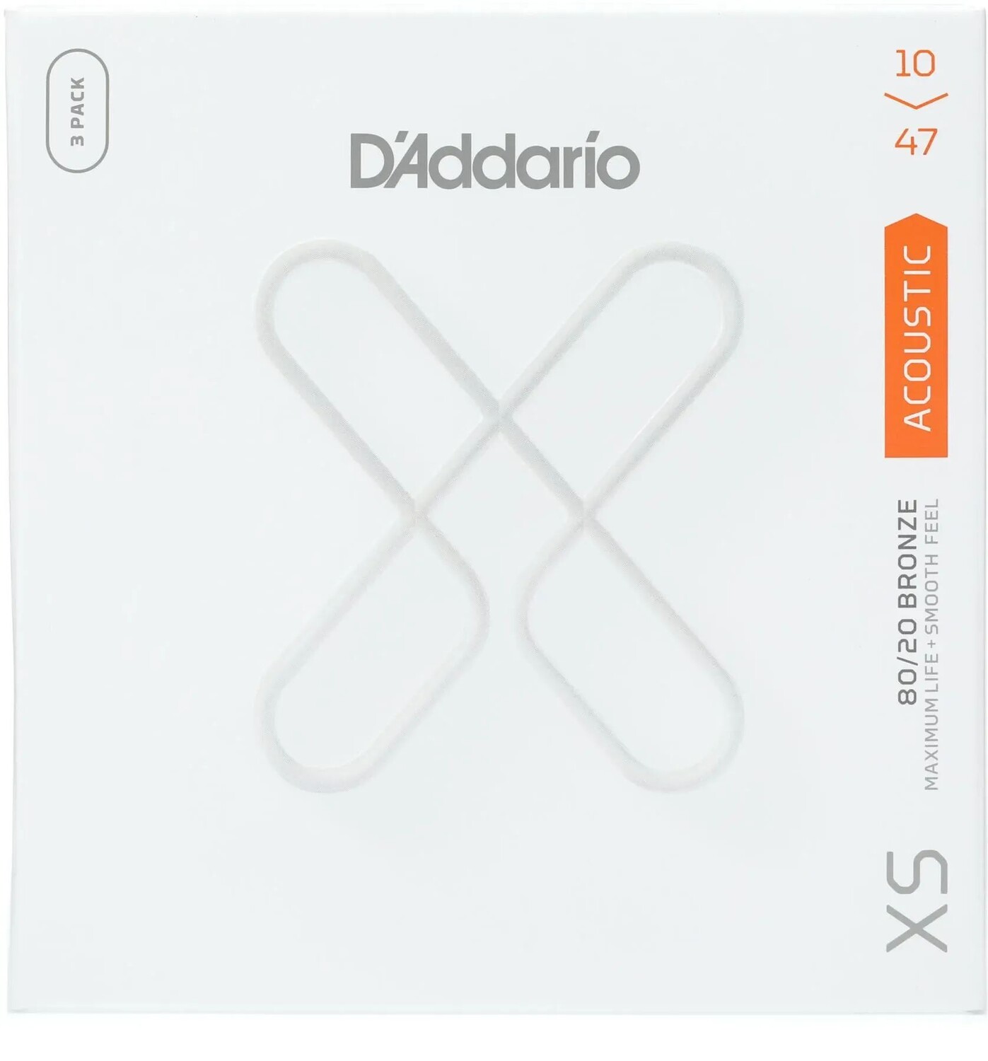 Струны для акустической гитары D'Addario XSABR1047 XS 80/20, бронзовые, .010-.047, сверхлегкие (3 шт.)
Струны для акустической гитары D'Addario XSABR1047 XS 80/20, бронзовые, .010-.047, сверхлегкие (3 шт.)