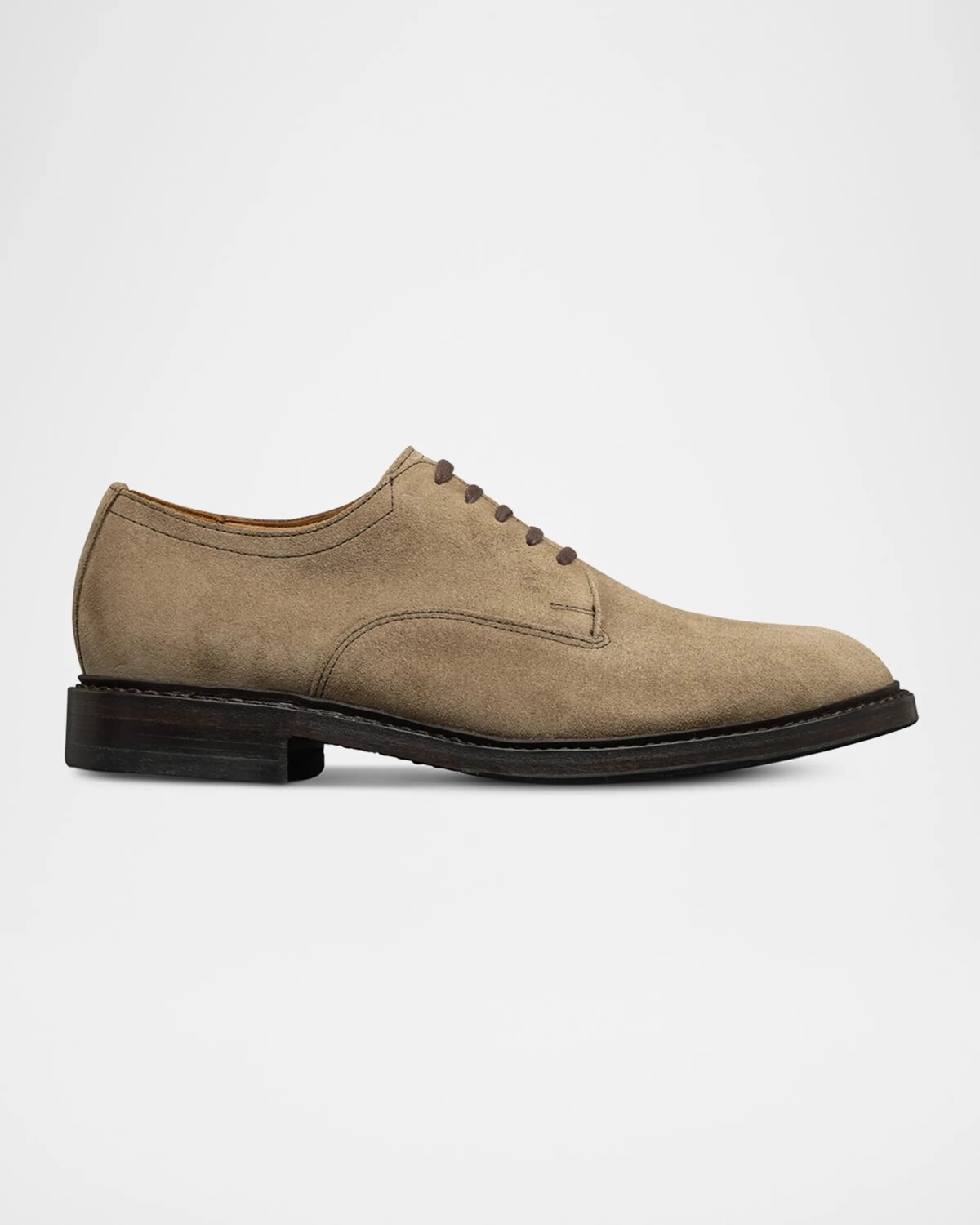 Мужские замшевые туфли дерби Trevor с простым носком Allen Edmonds, светло-коричневый
Мужские замшевые туфли дерби Trevor с простым носком Allen Edmonds, светло-коричневый