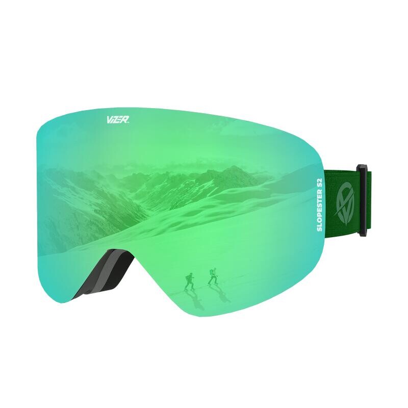 Лыжные очки Viridian Slopester — UV400 — противотуманные — магнитные Vizer, цвет gruen
Лыжные очки Viridian Slopester — UV400 — противотуманные — магнитные Vizer, цвет gruen