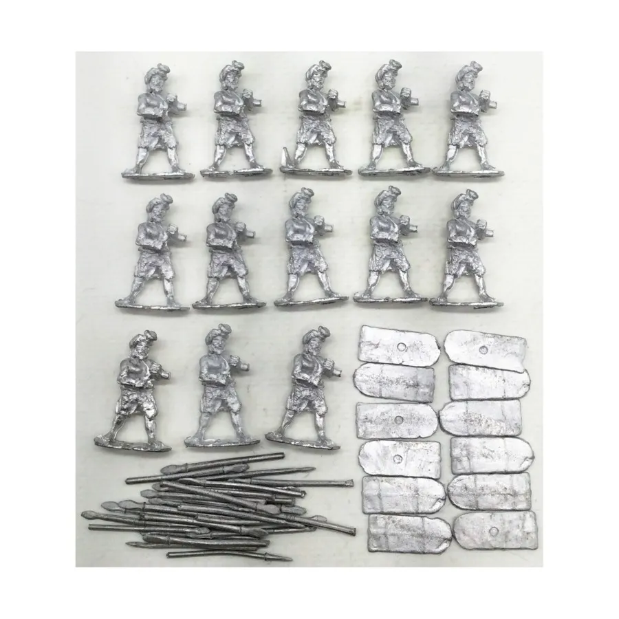 Коллекция индийских копейщиков №4, Miscellaneous Historical Miniatures - Loose Miniatures (28mm) (Unidentifiable Manufacturer)
Коллекция индийских копейщиков №4, Miscellaneous Historical Miniatures - Loose Miniatures (28mm) (Unidentifiable Manufacturer)