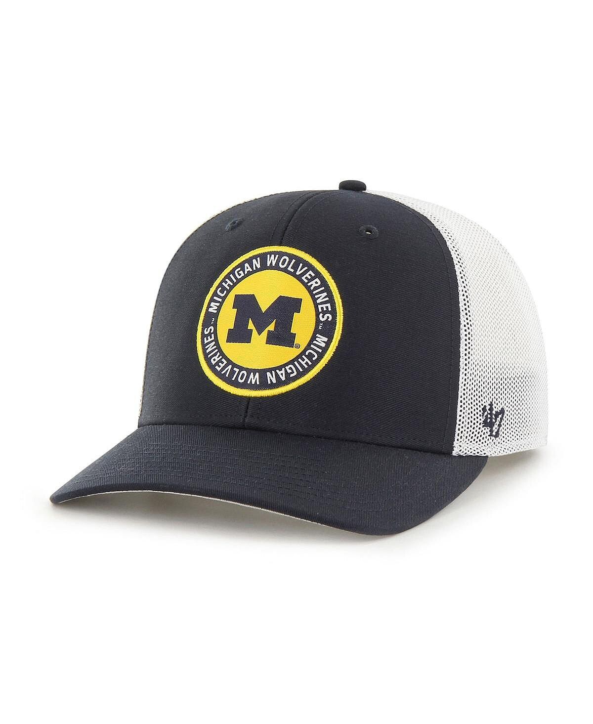 Мужская темно-синяя шляпа Michigan Wolverines представляет гибкую шляпу Trophy '47 Brand
Мужская темно-синяя шляпа Michigan Wolverines представляет гибкую шляпу Trophy '47 Brand