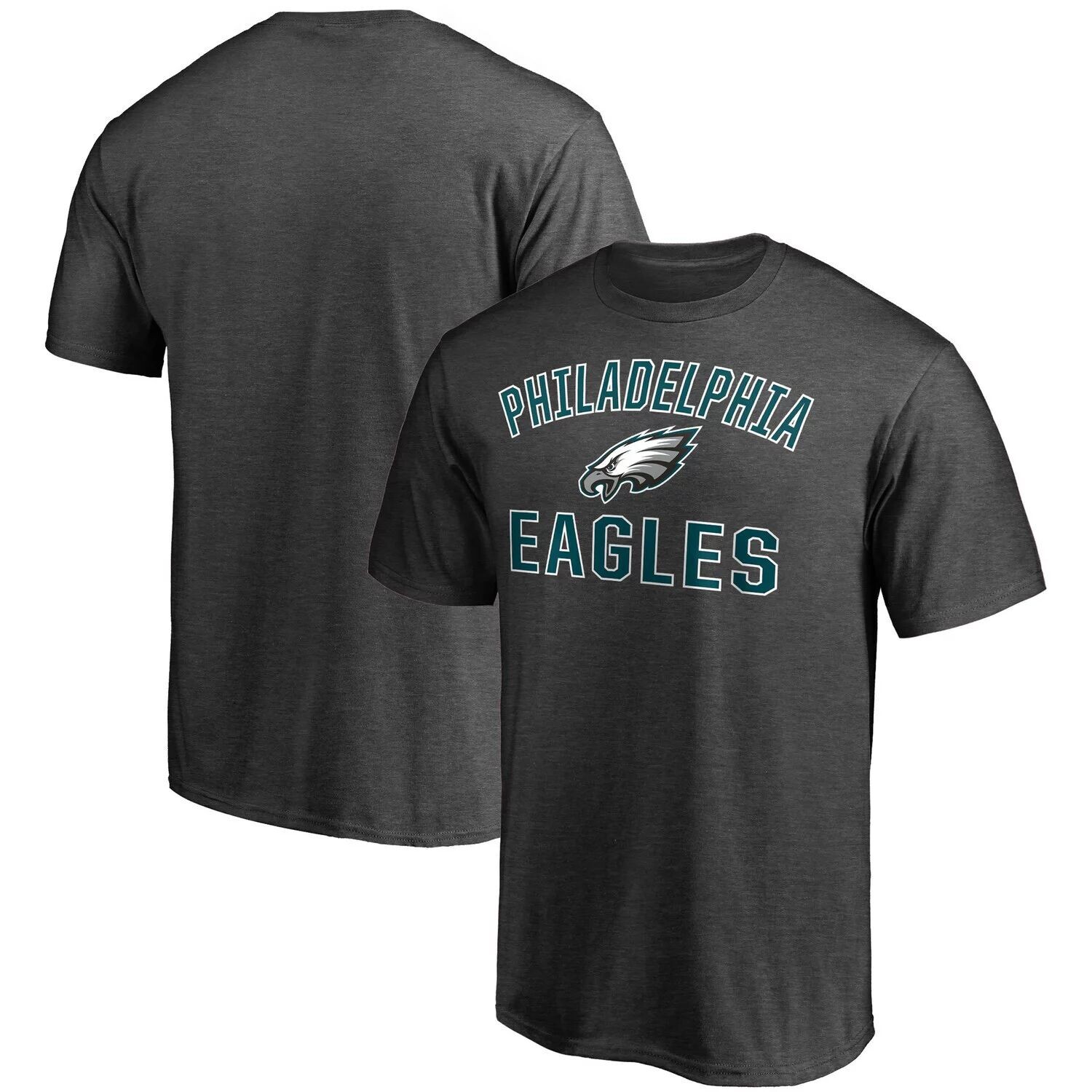 Мужская темно-серая футболка с логотипом Philadelphia Eagles Victory Arch Fanatics
Мужская темно-серая футболка с логотипом Philadelphia Eagles Victory Arch Fanatics