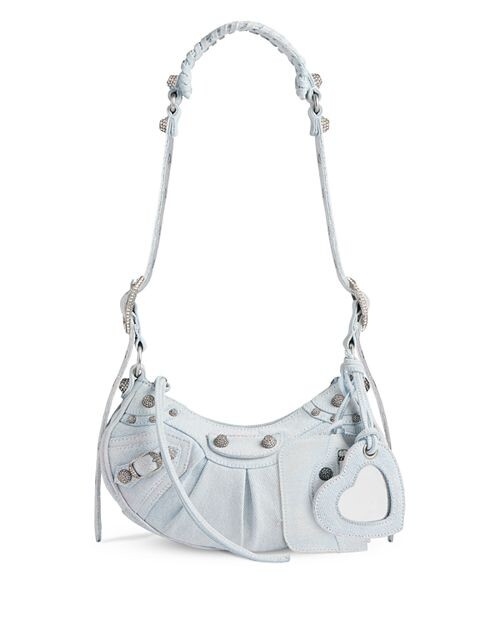 Маленькая сумка на плечо Le Cagole Demin, украшенная стразами Balenciaga, цвет Blue
Маленькая сумка на плечо Le Cagole Demin, украшенная стразами Balenciaga, цвет Blue