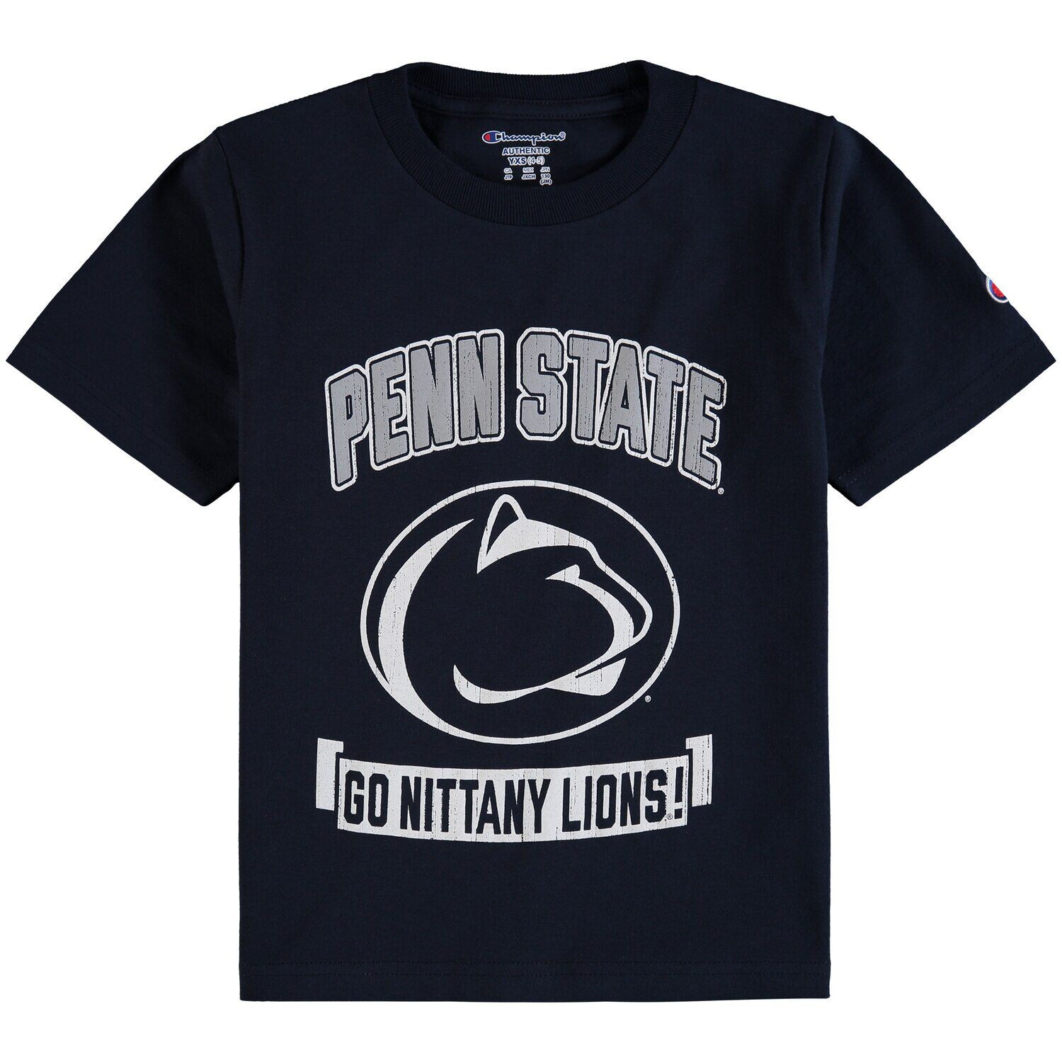 Темно-синяя футболка с талисманом среди молодежи Penn State Nittany Lions Strong Champion, Синий
Темно-синяя футболка с талисманом среди молодежи Penn State Nittany Lions Strong Champion, Синий