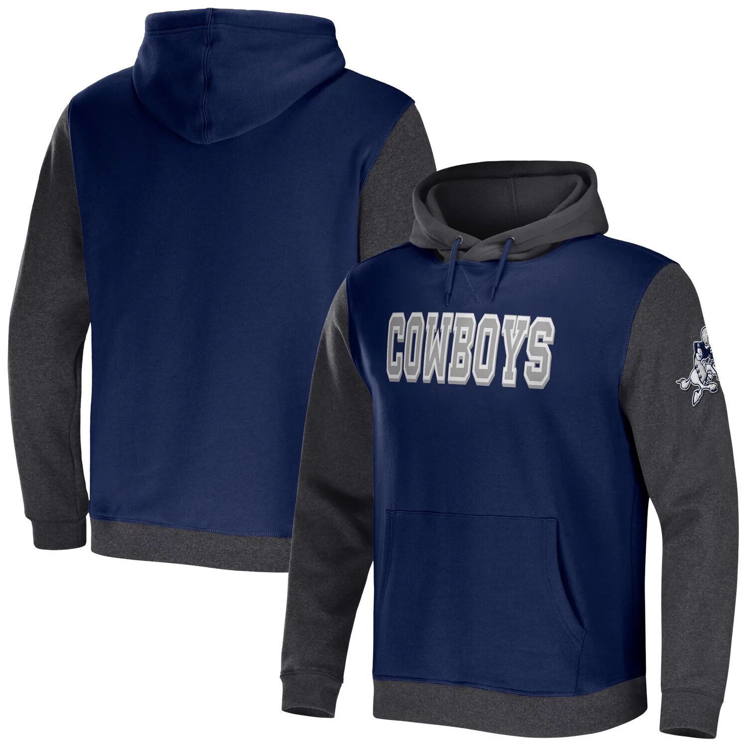 Мужская коллекция NFL x Darius Rucker от Fanatics темно-синий/угольный пуловер с капюшоном Dallas Cowboys с цветными блоками
Мужская коллекция NFL x Darius Rucker от Fanatics темно-синий/угольный пуловер с капюшоном Dallas Cowboys с цветными блоками