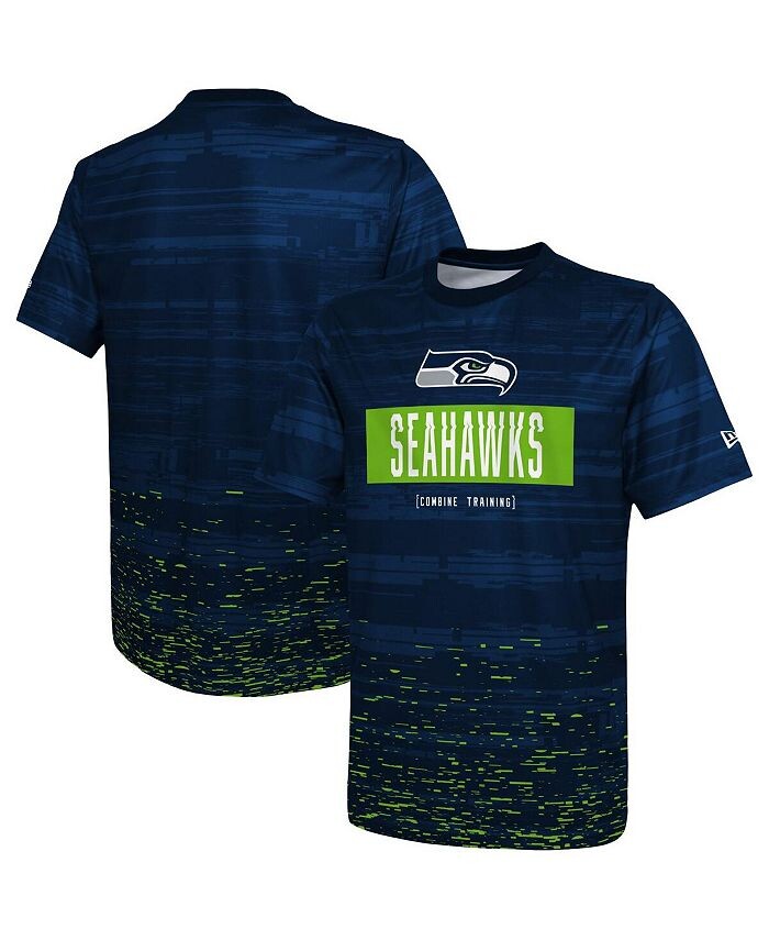 Мужская темно-синяя футболка College Seattle Seahawks Joint Authentic Sweep Футболка New Era, синий
Мужская темно-синяя футболка College Seattle Seahawks Joint Authentic Sweep Футболка New Era, синий
