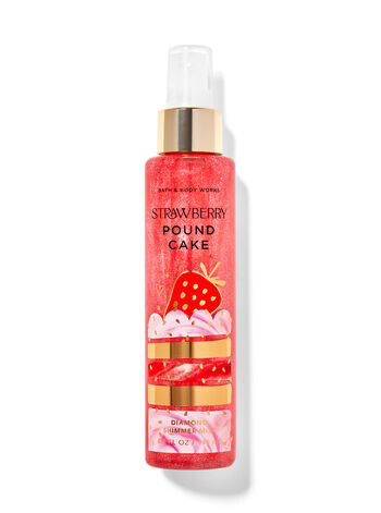 Алмазный мерцающий спрей Strawberry Pound Cake, 4.9 fl oz / 146 ml, Bath and Body Works
Алмазный мерцающий спрей Strawberry Pound Cake, 4.9 fl oz / 146 ml, Bath and Body Works