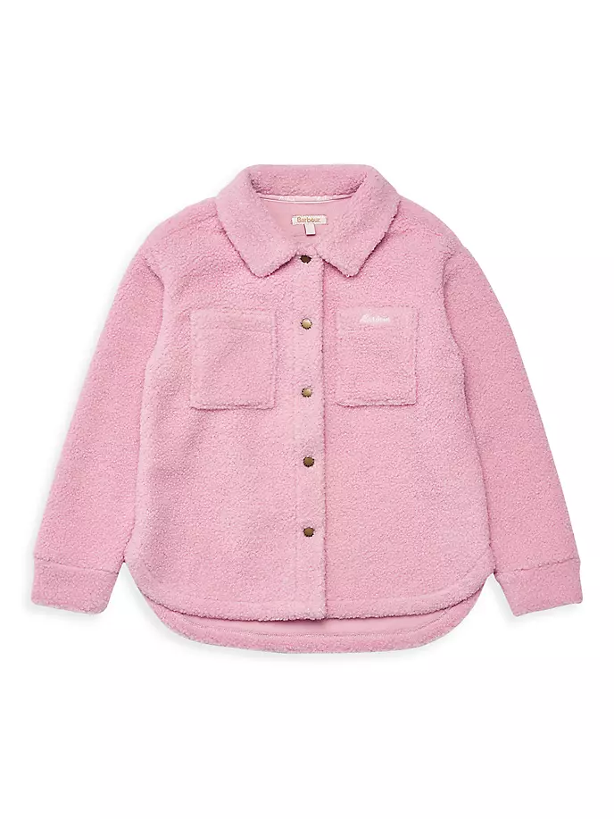 Флисовая верхняя рубашка для маленьких девочек и девочек Barbour, цвет light pink dahlia
Флисовая верхняя рубашка для маленьких девочек и девочек Barbour, цвет light pink dahlia