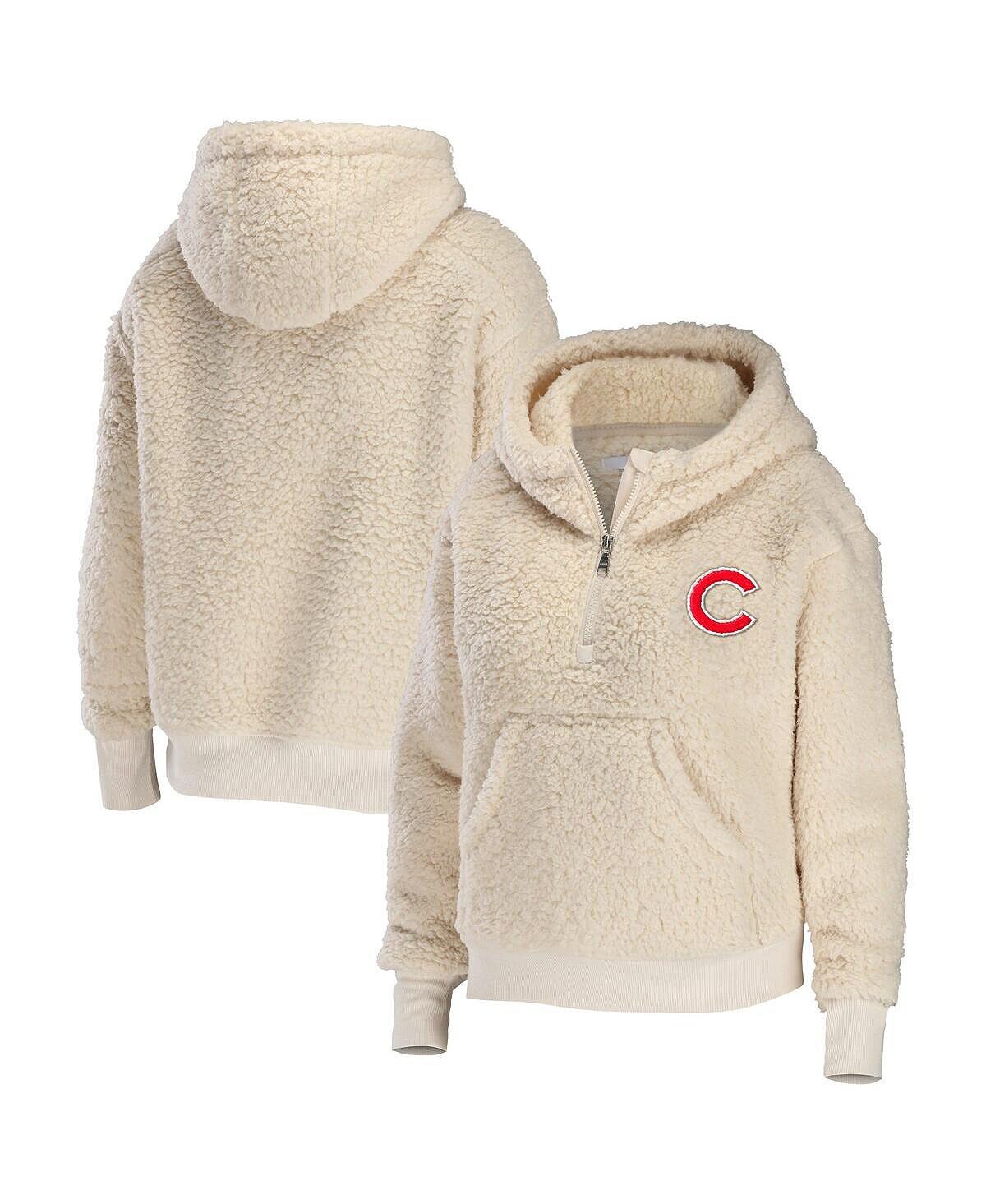 Женская кремовая худи Chicago Cubs размера плюс с молнией четверть из шерпы WEAR by Erin Andrews, Бежевый
Женская кремовая худи Chicago Cubs размера плюс с молнией четверть из шерпы WEAR by Erin Andrews, Бежевый