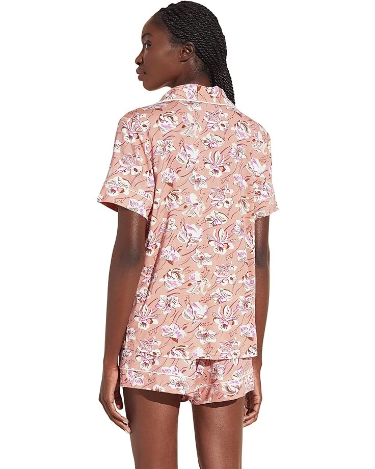 Пижамный комплект Eberjey Gisele Printed - The Relaxed Short PJ Set, цвет Fiore Rose Cloud/Ivory
Пижамный комплект Eberjey Gisele Printed - The Relaxed Short PJ Set, цвет Fiore Rose Cloud/Ivory