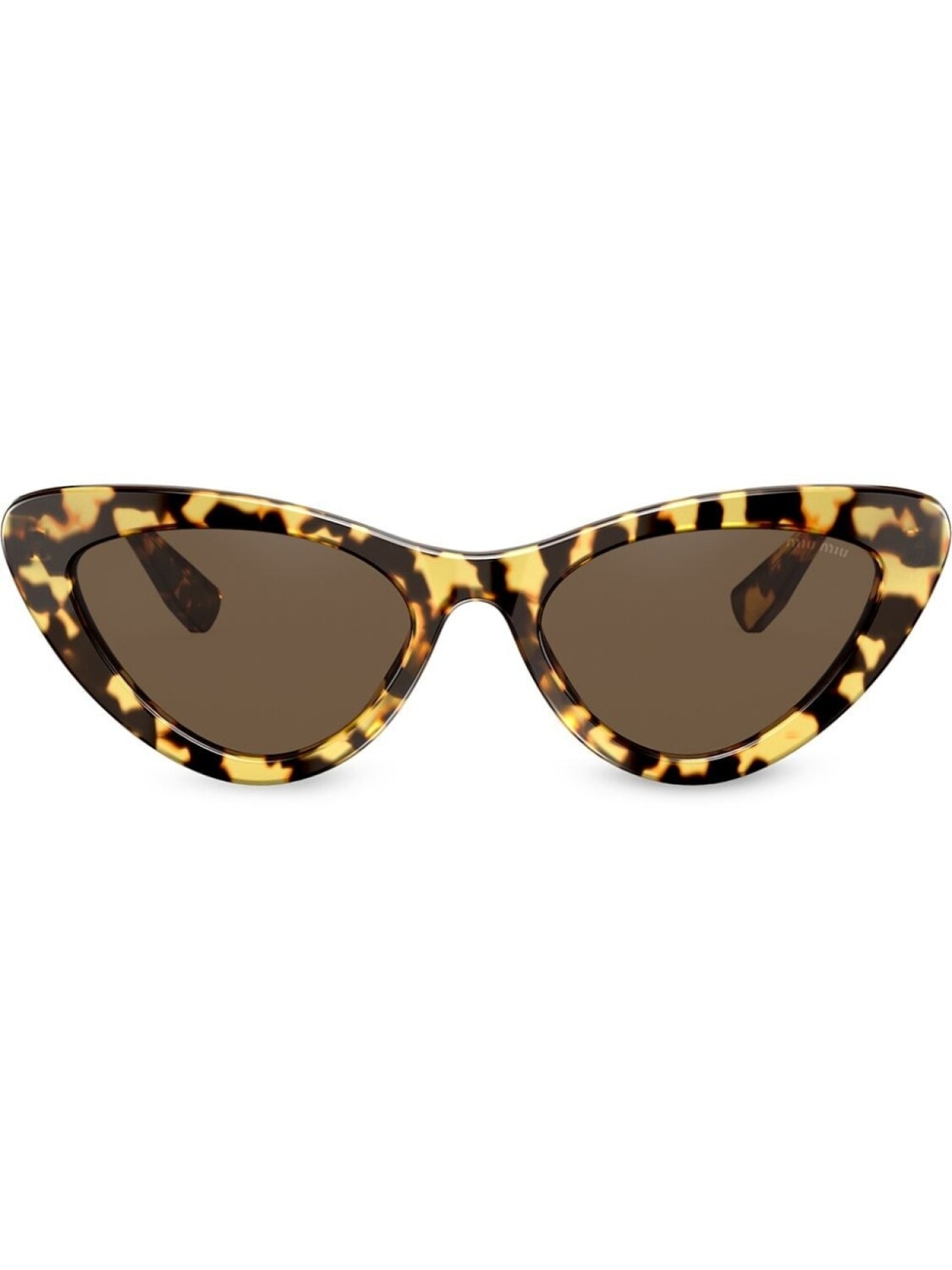 Miu Miu Eyewear солнцезащитные очки в оправе 'кошачий глаз' черепаховой расцветки, зеленый
Miu Miu Eyewear солнцезащитные очки в оправе 'кошачий глаз' черепаховой расцветки, зеленый